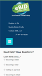 Mobile Screenshot of ebidlocal.com
